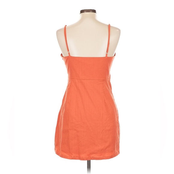 Cotton Candy LA Vibrant Orange Dress Size Large - Picture 2 of 4